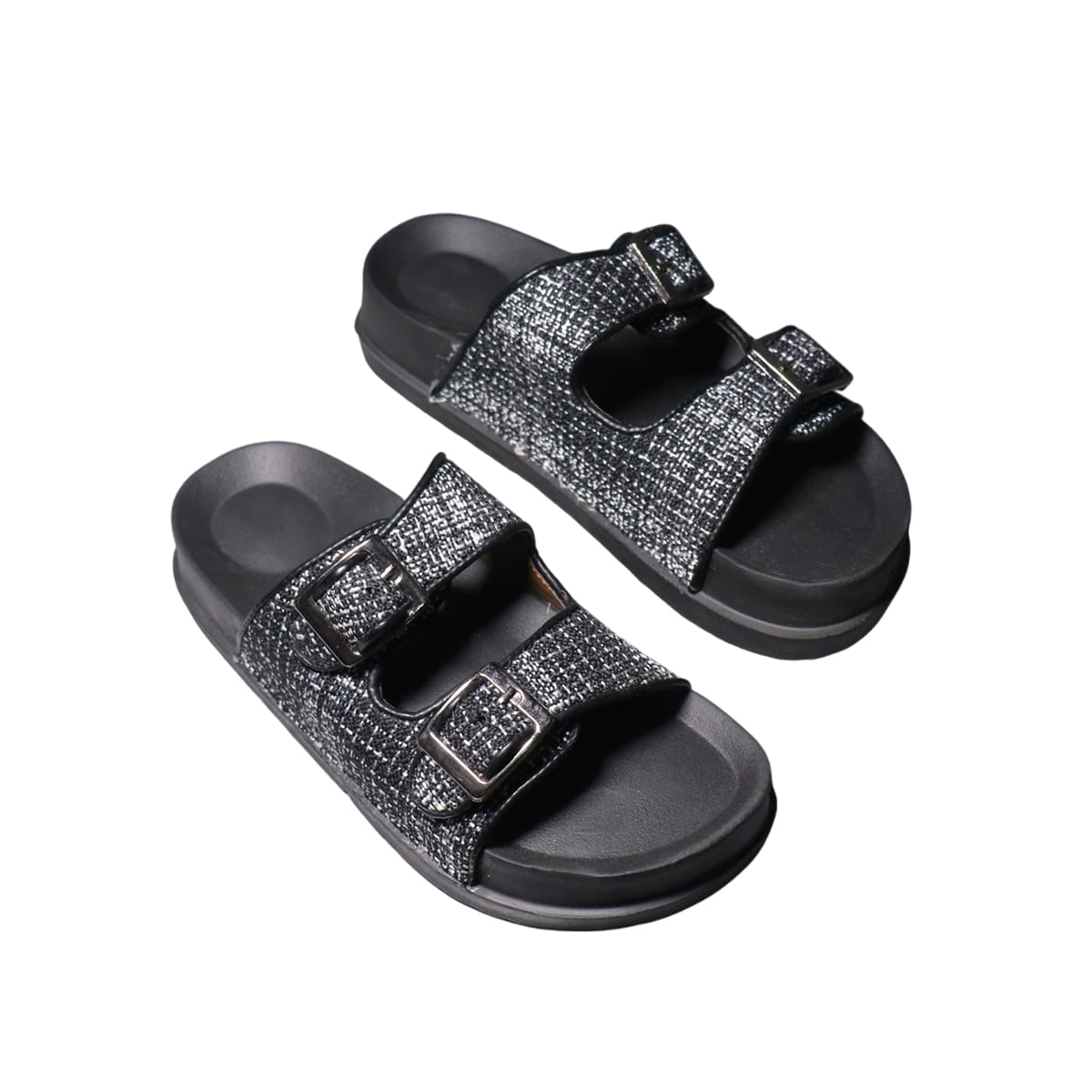 Asho Double Strap Buckle Comfort Sandal
