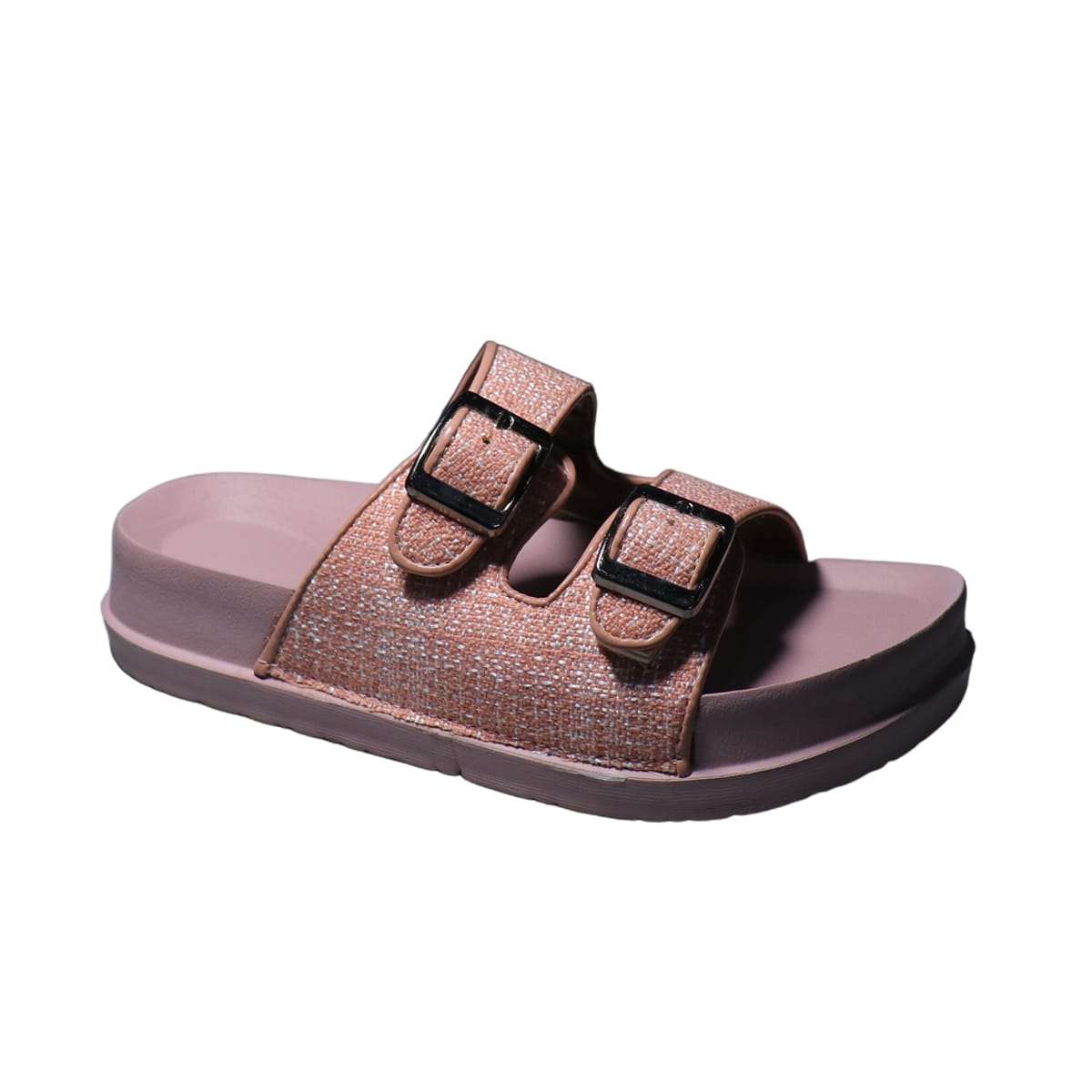 Asho Double Strap Buckle Comfort Sandal