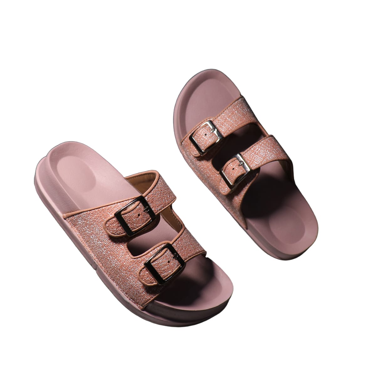 Asho Double Strap Buckle Comfort Sandal