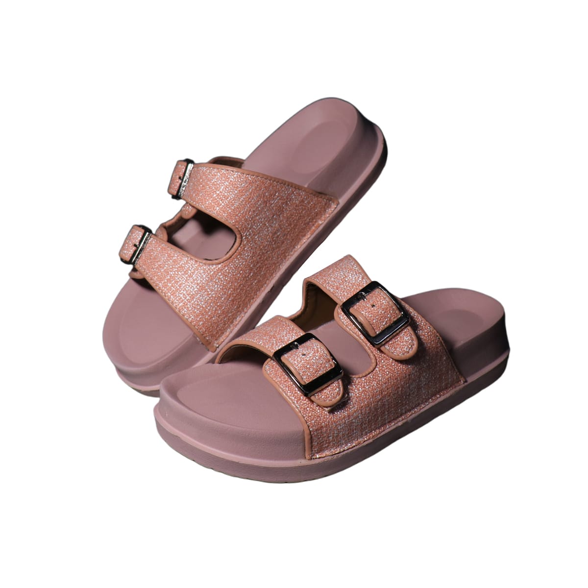 Asho Double Strap Buckle Comfort Sandal