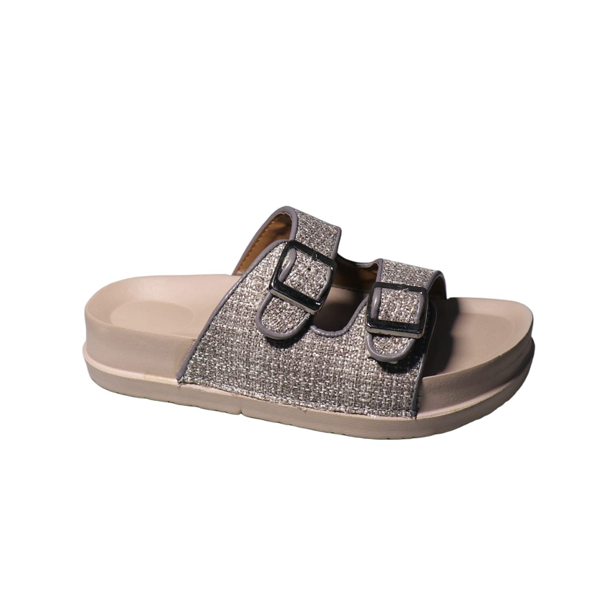 Asho Double Strap Buckle Comfort Sandal