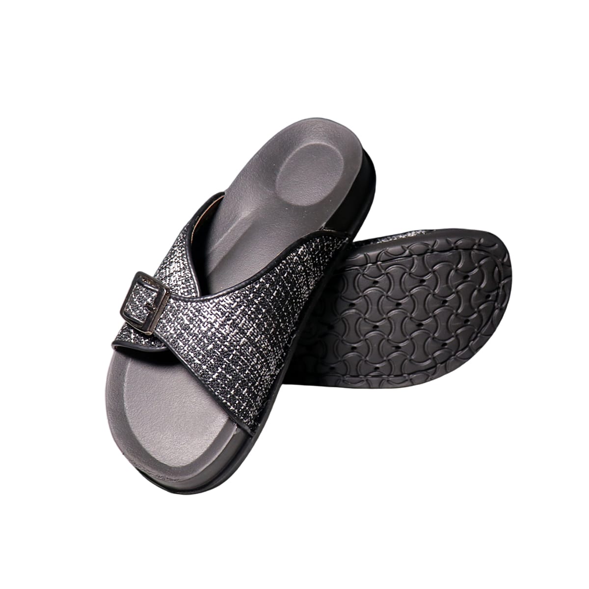 Asho Single Strap Buckle Comfort Sandal
