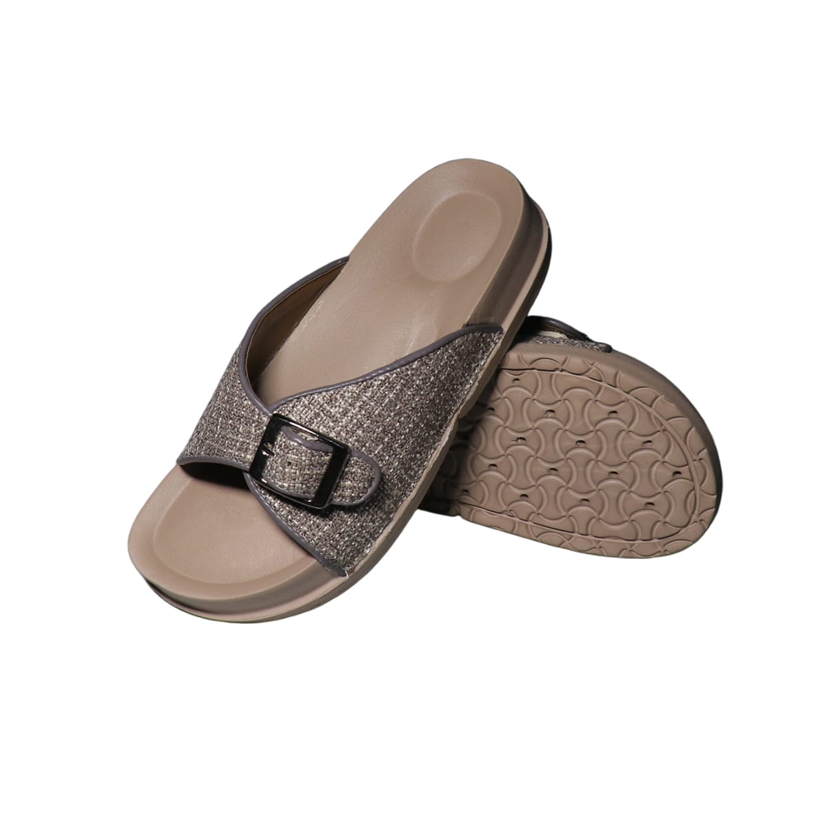 Asho Single Strap Buckle Comfort Sandal
