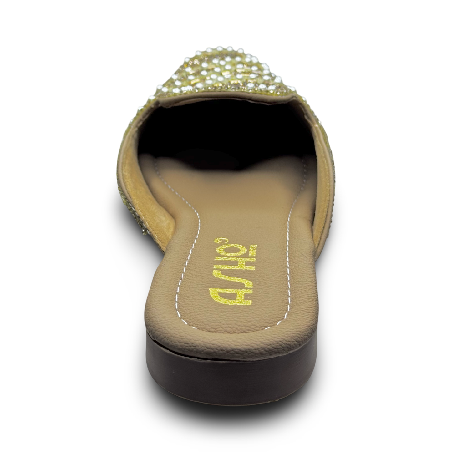 Asho Women’s Ethnic Beaded Embellished Slip-On Flats