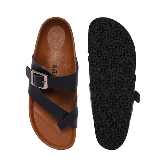 Women's Buckle Toe Ring Sandal by Asho.