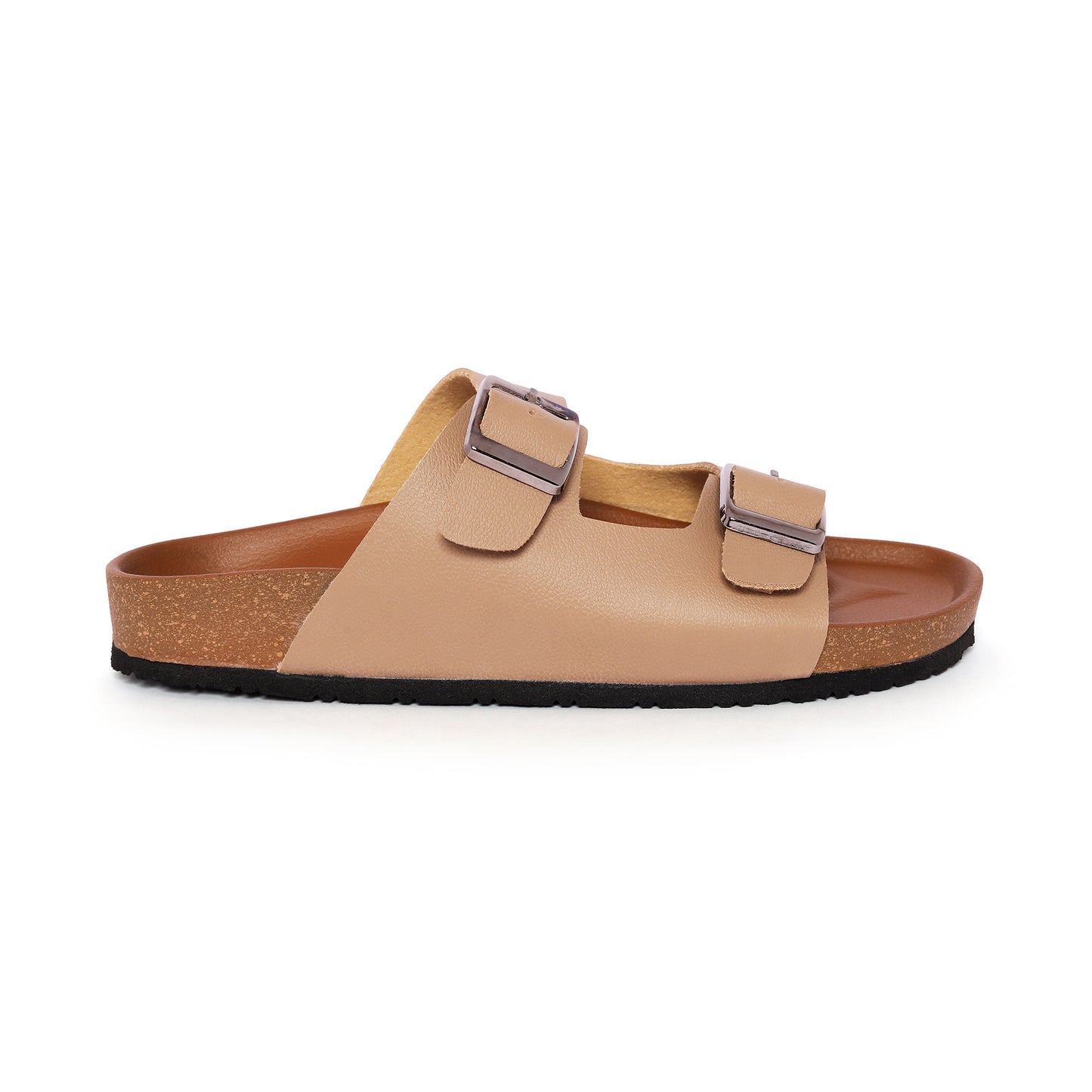 Asho Women's Twin Buckle Cork Sandal