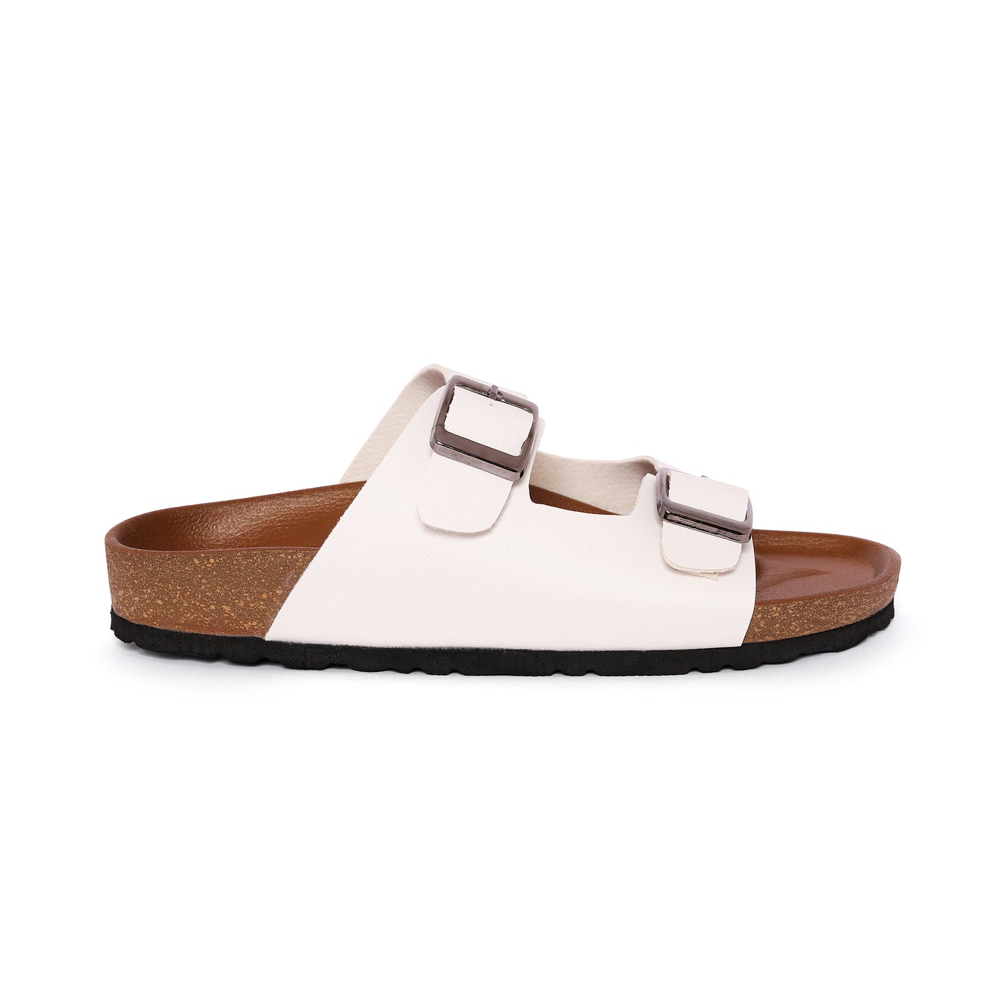 Asho Women's Twin Buckle Cork Sandal