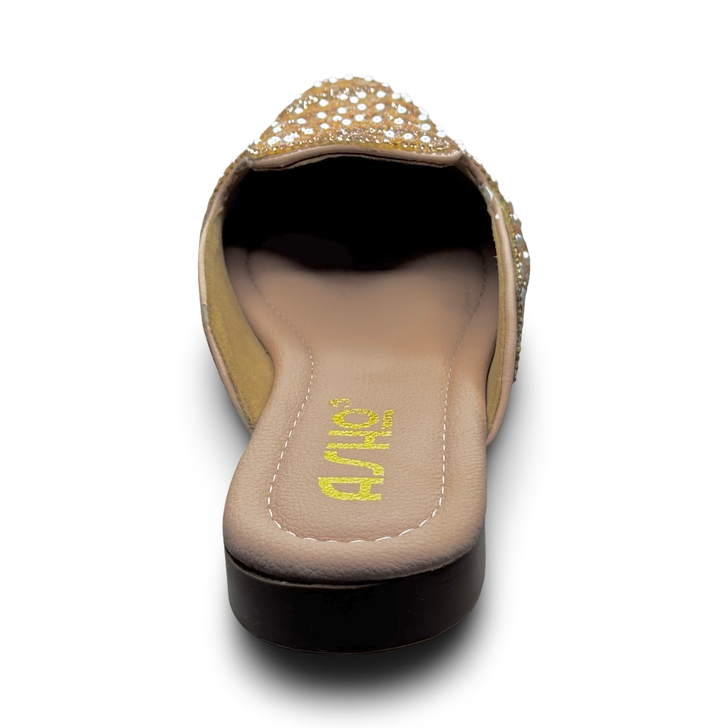 Asho Women’s Ethnic Beaded Embellished Slip-On Flats