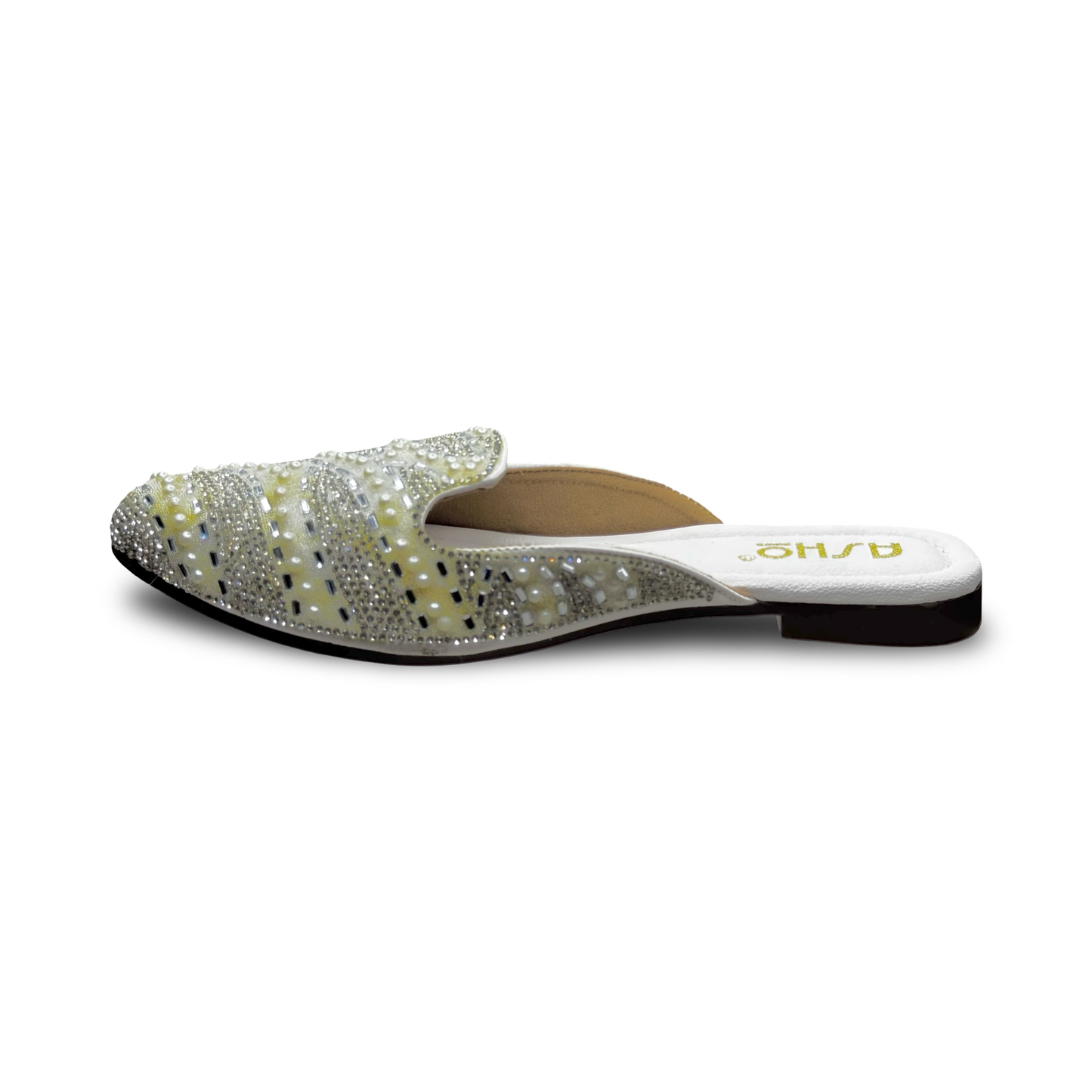 Asho Women’s Ethnic Beaded Embellished Slip-On Flats